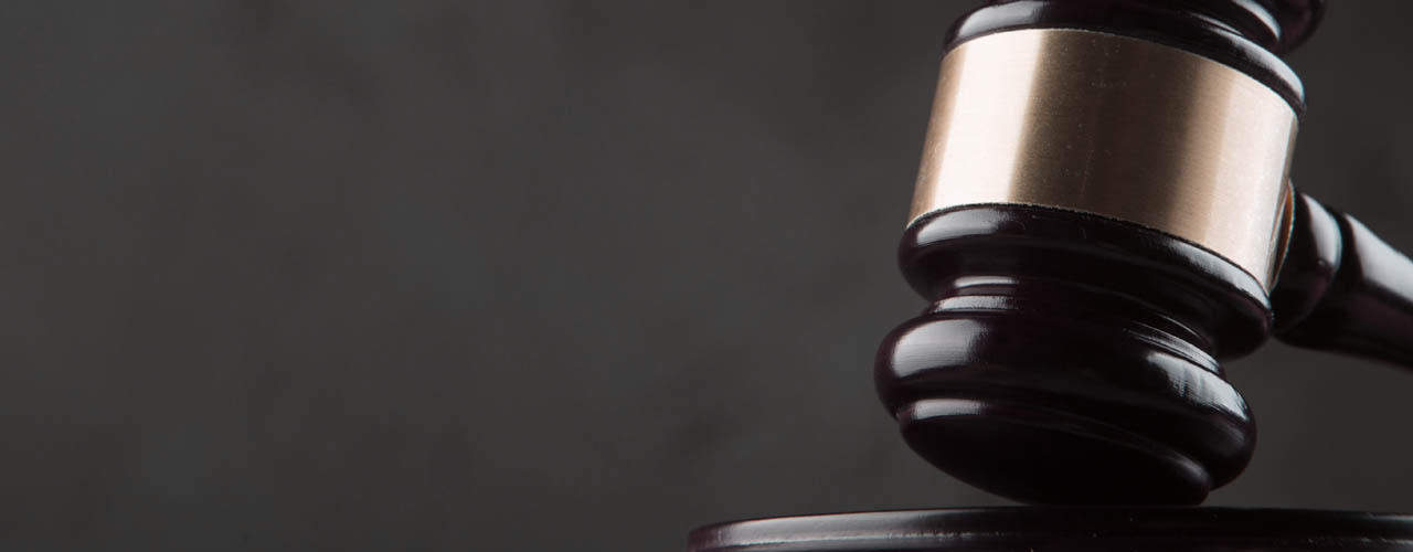 Wooden gavel – law and auction concept