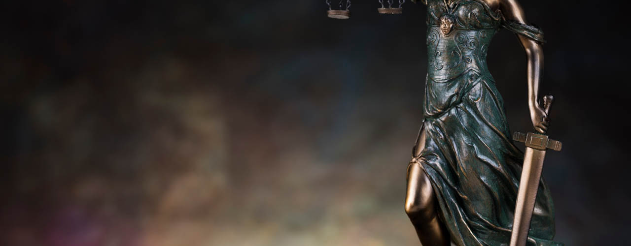 Lady of justice, Law and justice concept