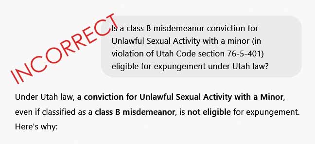 This is an incorrect answer.