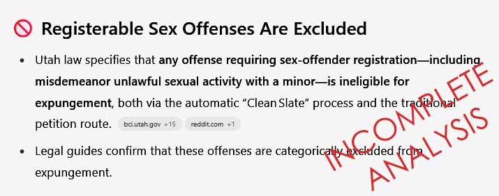 This is an incomplete analysis, that leads to an incorrect conclusion.